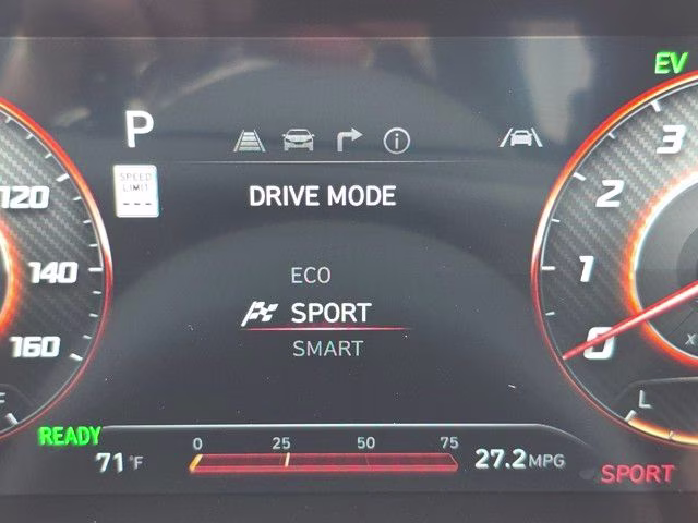 2025 Intense Blue Hyundai Elantra Hybrid SEL Sport FWD Sedan