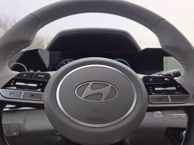 2025 Intense Blue Hyundai Elantra Hybrid SEL Sport FWD Sedan