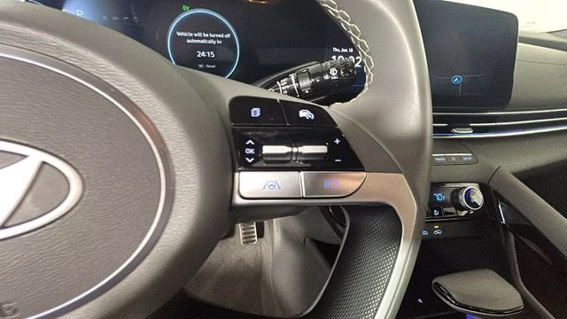 2025 Intense Blue Hyundai Elantra Hybrid SEL Sport FWD Sedan