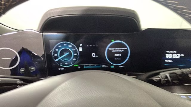 2025 Intense Blue Hyundai Elantra Hybrid SEL Sport FWD Sedan