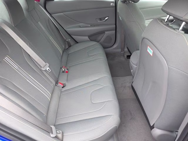 2025 Intense Blue Hyundai Elantra Hybrid SEL Sport FWD Sedan
