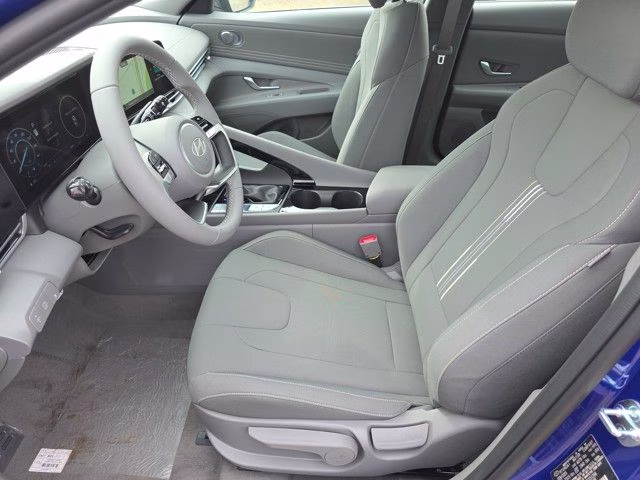 2025 Intense Blue Hyundai Elantra Hybrid SEL Sport FWD Sedan