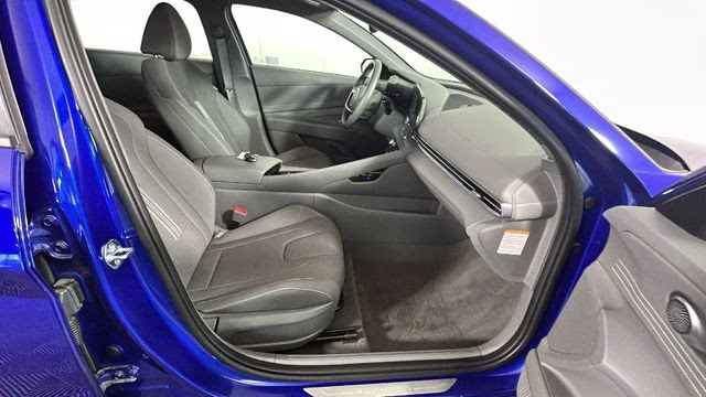 2025 Intense Blue Hyundai Elantra Hybrid SEL Sport FWD Sedan