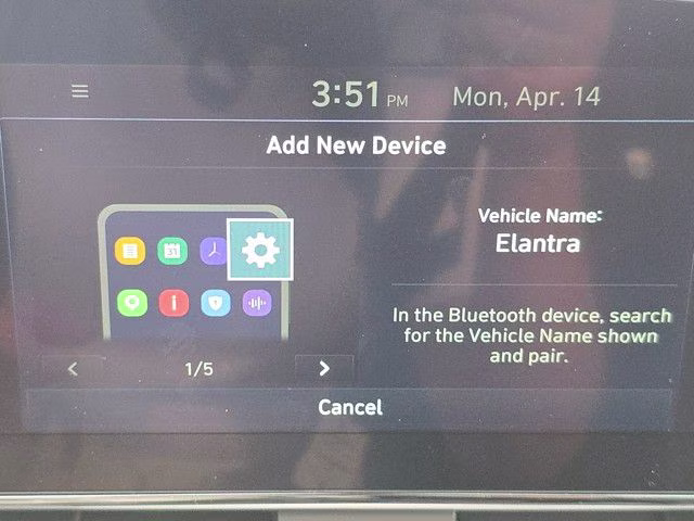 2025 Intense Blue Hyundai Elantra Hybrid SEL Sport FWD Sedan