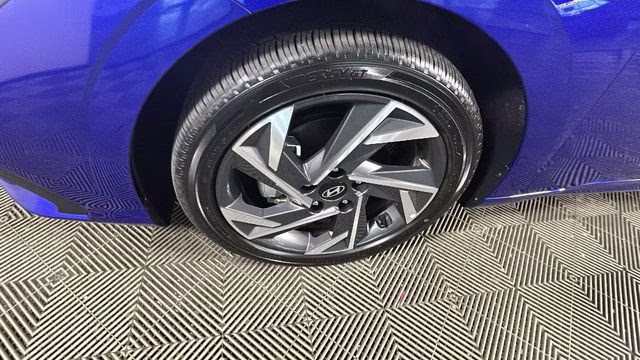 2025 Intense Blue Hyundai Elantra Hybrid SEL Sport FWD Sedan