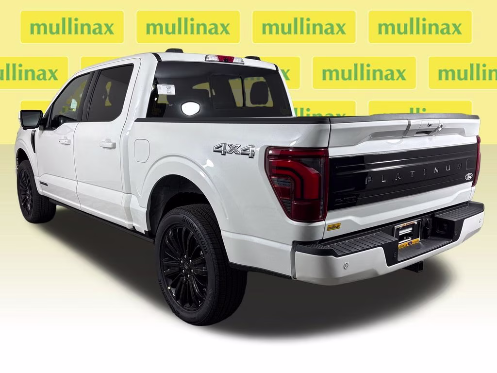 2026 White Metallic Ford F-150 Platinum 4X4 Truck