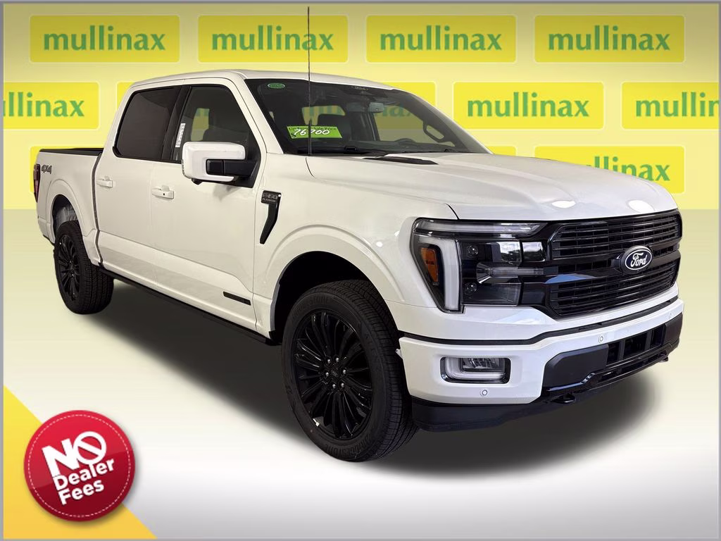 2026 White Metallic Ford F-150 Platinum 4X4 Truck