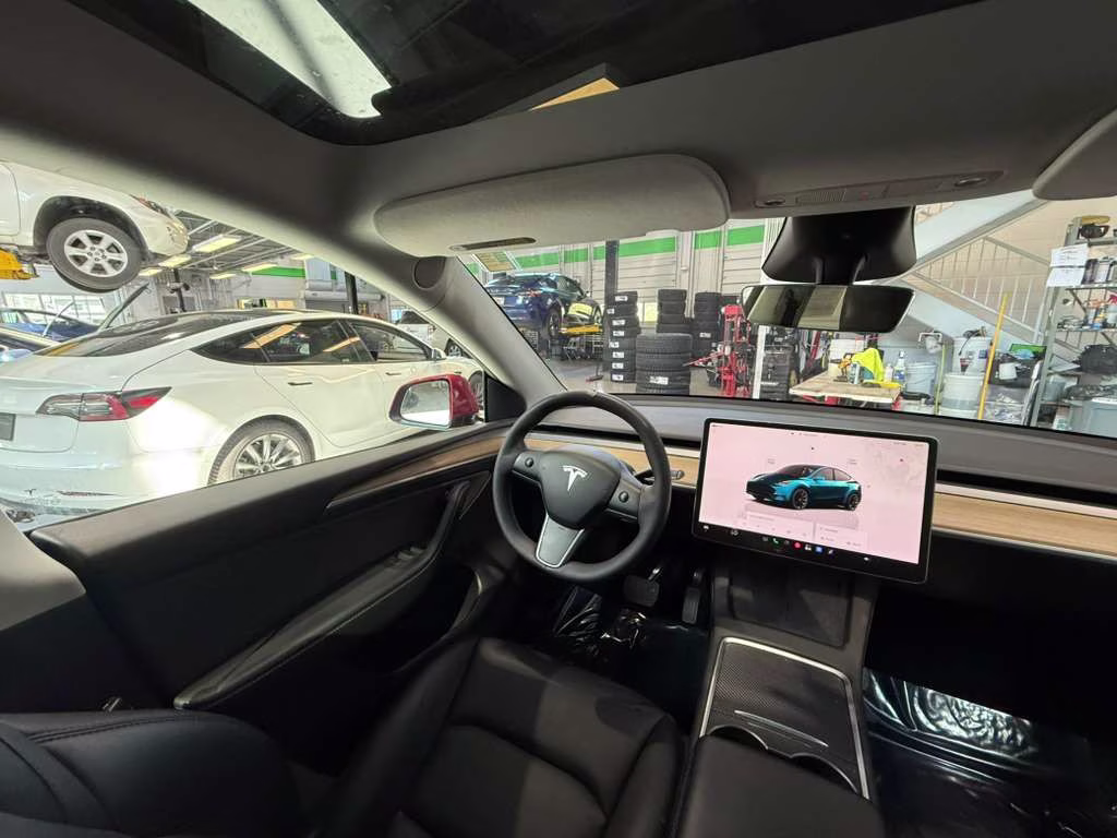 2023 Red Multi-Coat Tesla Model Y Long Range AWD SUV