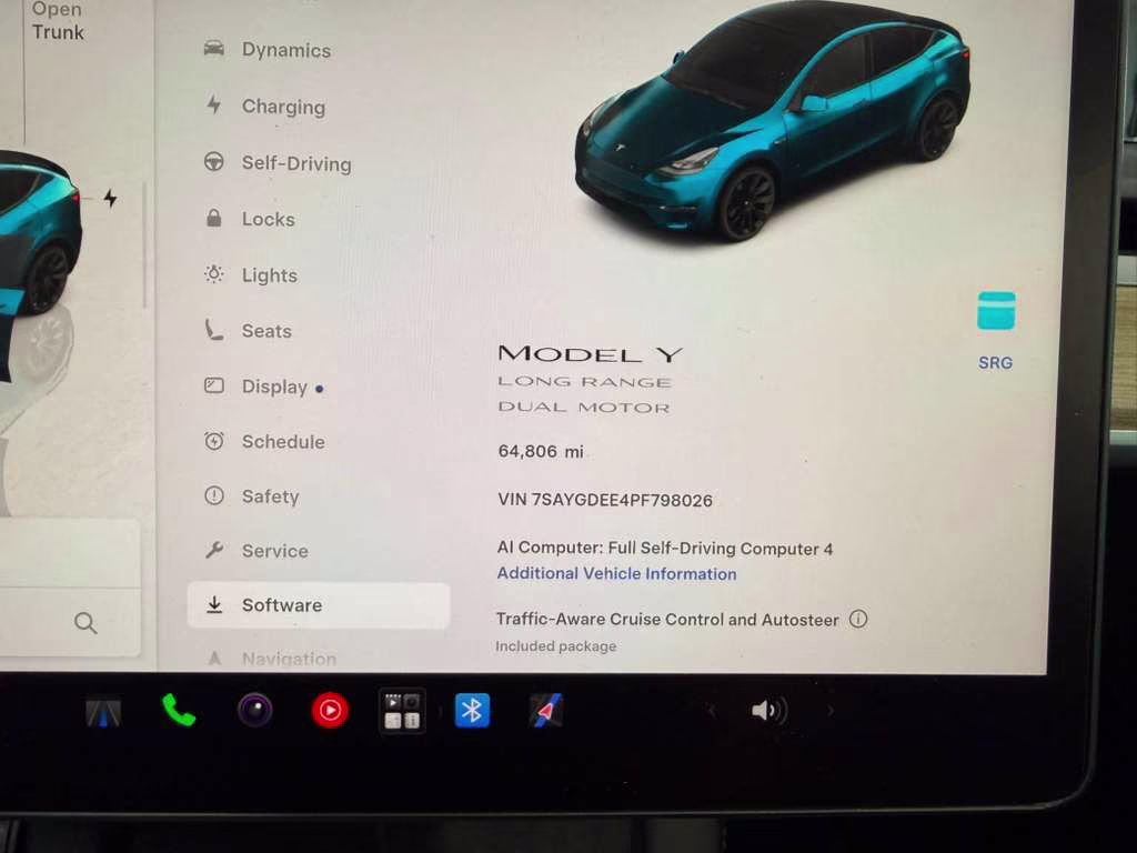 2023 Red Multi-Coat Tesla Model Y Long Range AWD SUV