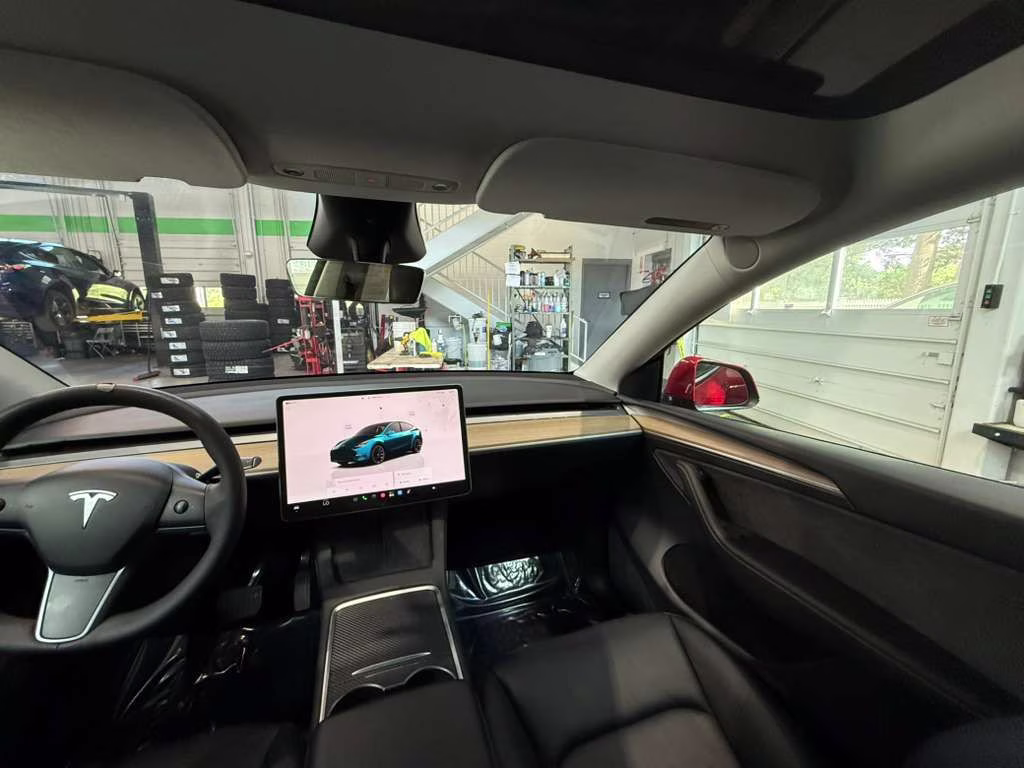 2023 Red Multi-Coat Tesla Model Y Long Range AWD SUV