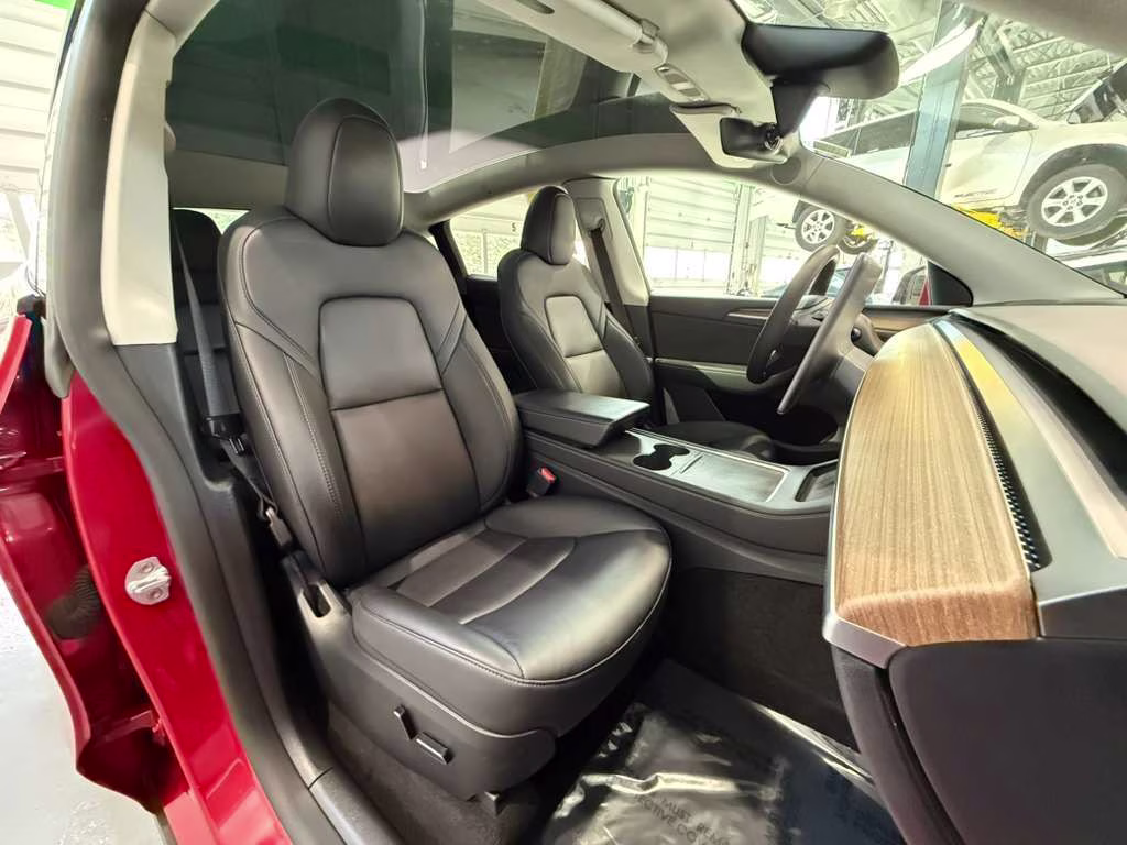 2023 Red Multi-Coat Tesla Model Y Long Range AWD SUV