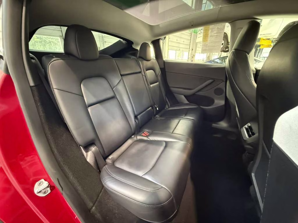 2023 Red Multi-Coat Tesla Model Y Long Range AWD SUV