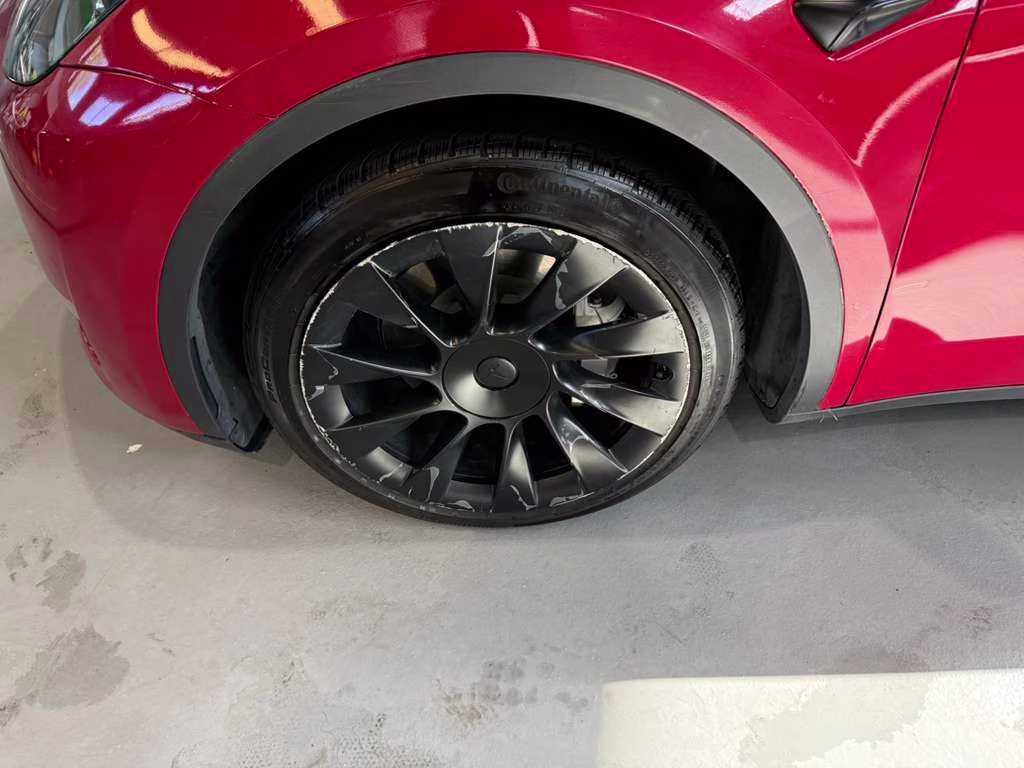 2023 Red Multi-Coat Tesla Model Y Long Range AWD SUV