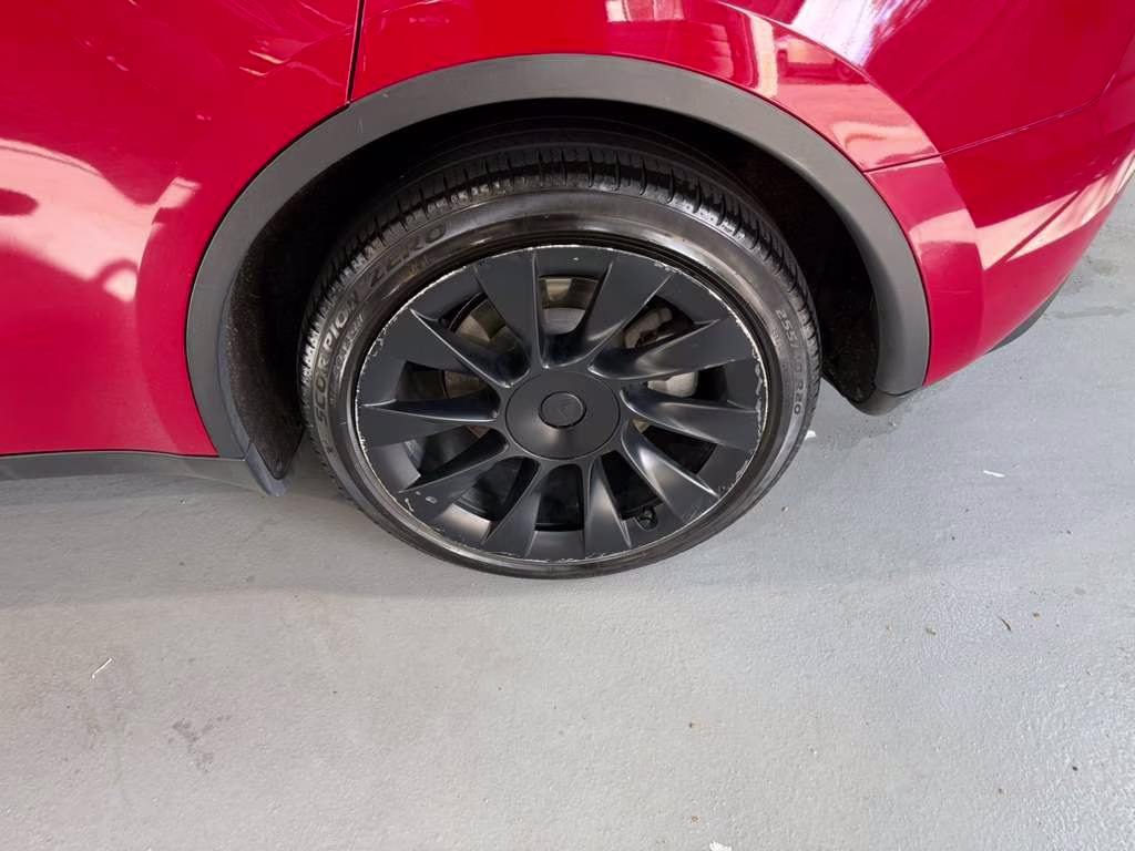 2023 Red Multi-Coat Tesla Model Y Long Range AWD SUV