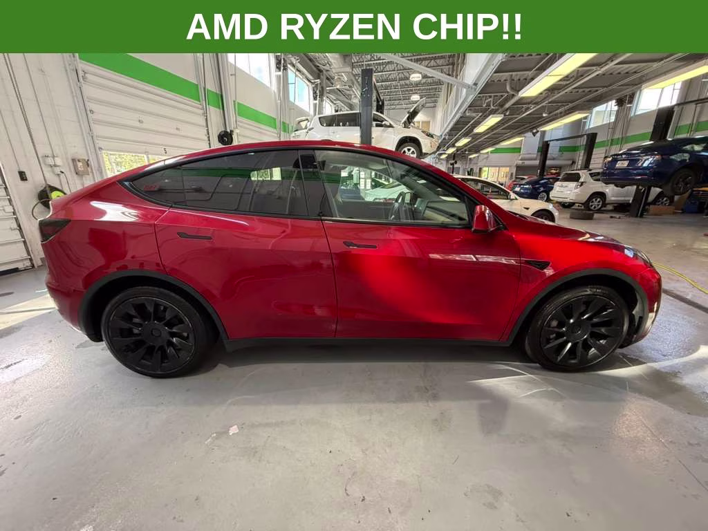 2023 Red Multi-Coat Tesla Model Y Long Range AWD SUV