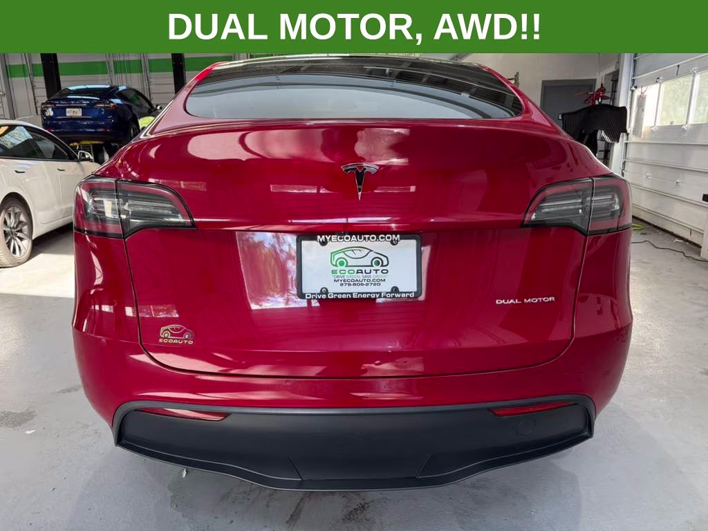 2023 Red Multi-Coat Tesla Model Y Long Range AWD SUV