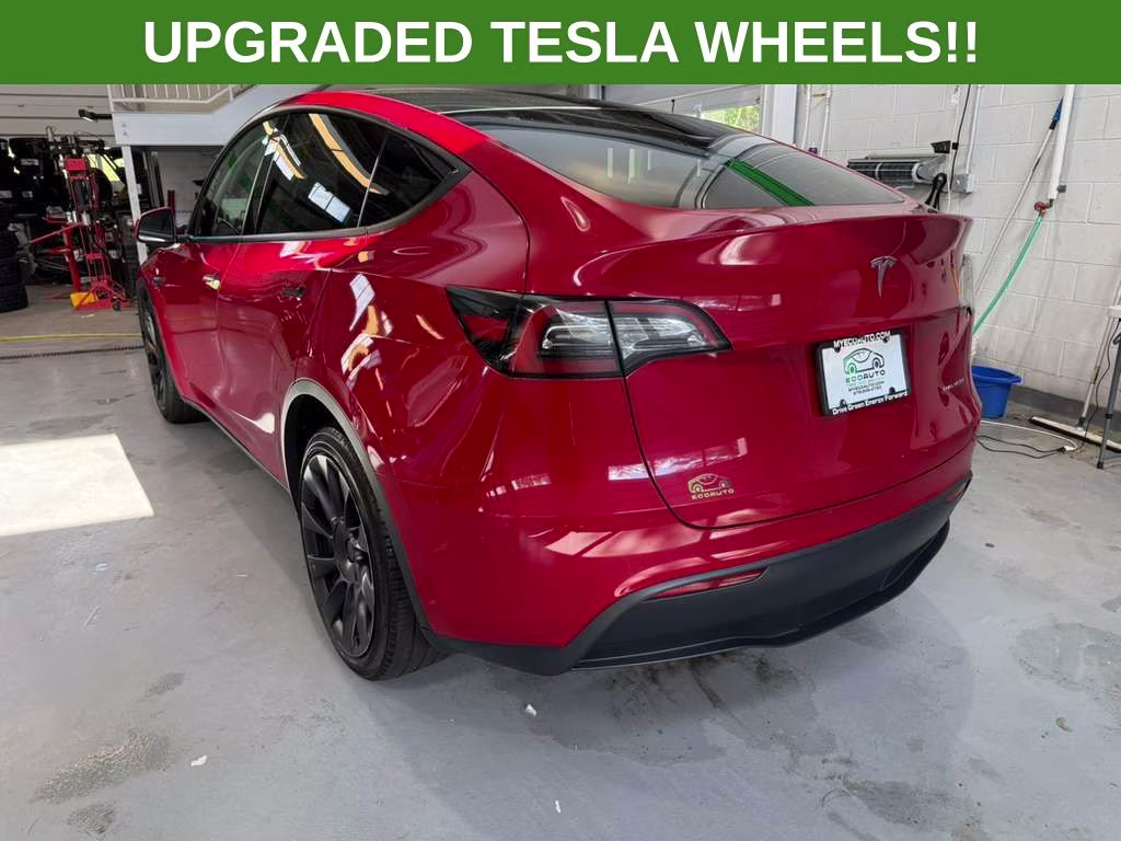 2023 Red Multi-Coat Tesla Model Y Long Range AWD SUV