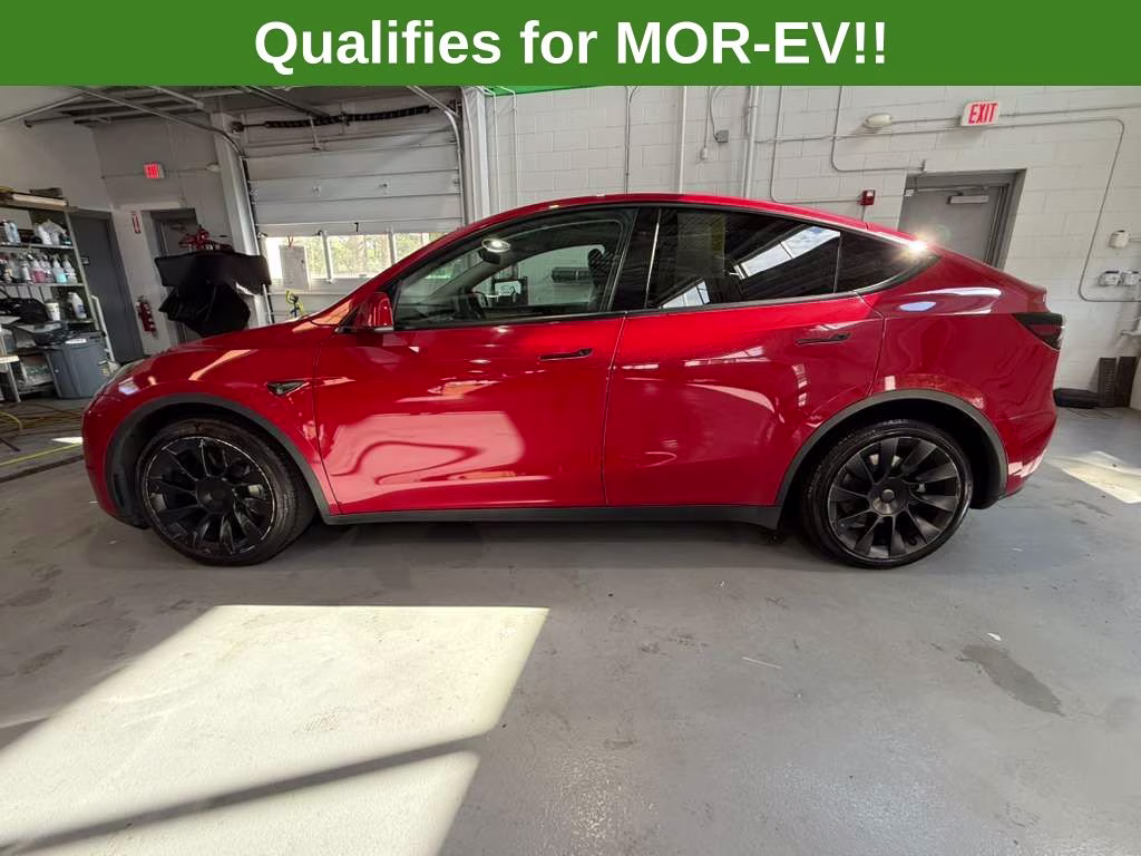 2023 Red Multi-Coat Tesla Model Y Long Range AWD SUV