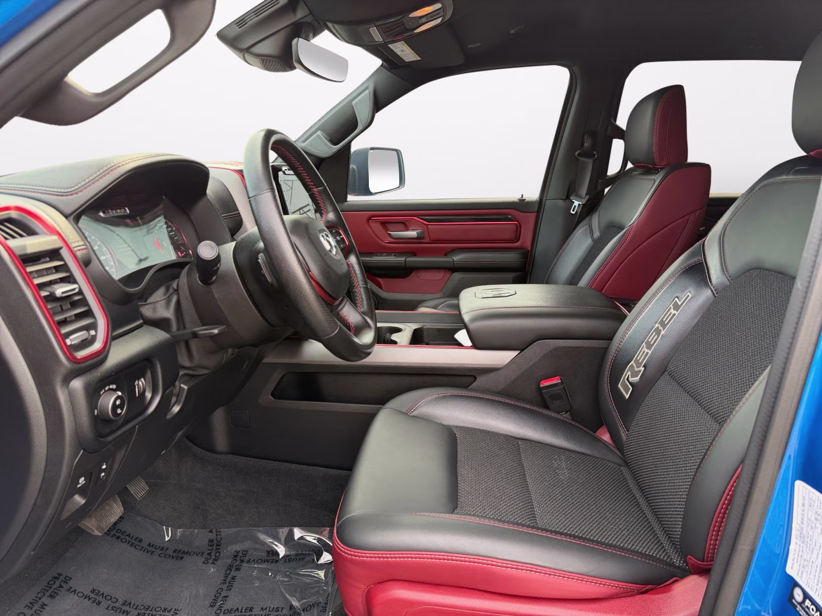 2022 Hydro Blue Pearlcoat Ram 1500 Rebel 4X4 Truck