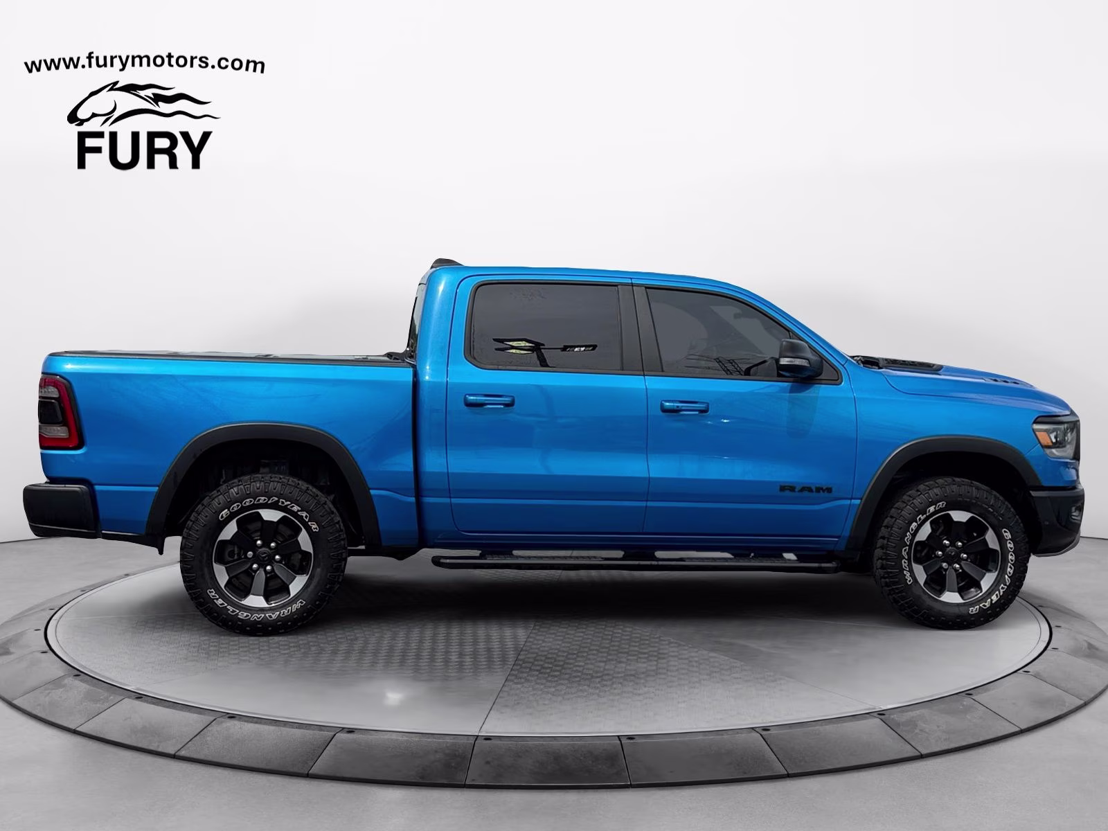 2022 Hydro Blue Pearlcoat Ram 1500 Rebel 4X4 Truck