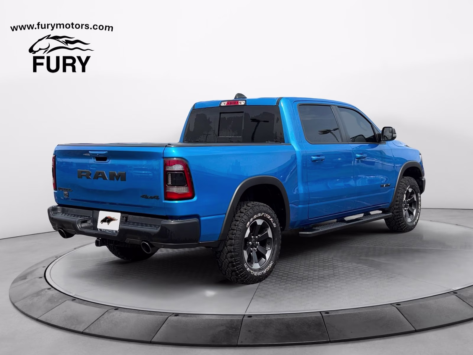 2022 Hydro Blue Pearlcoat Ram 1500 Rebel 4X4 Truck