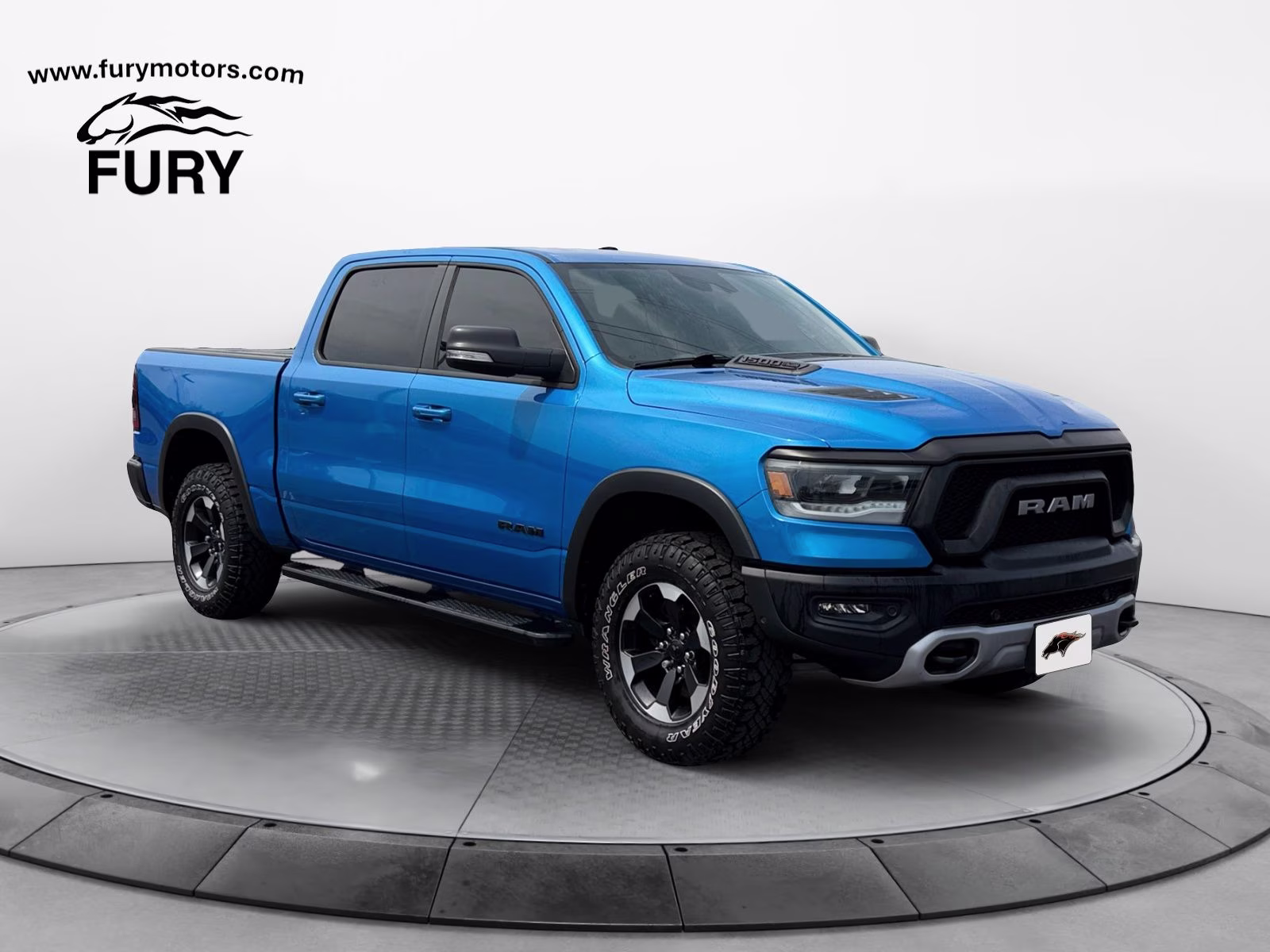 2022 Hydro Blue Pearlcoat Ram 1500 Rebel 4X4 Truck