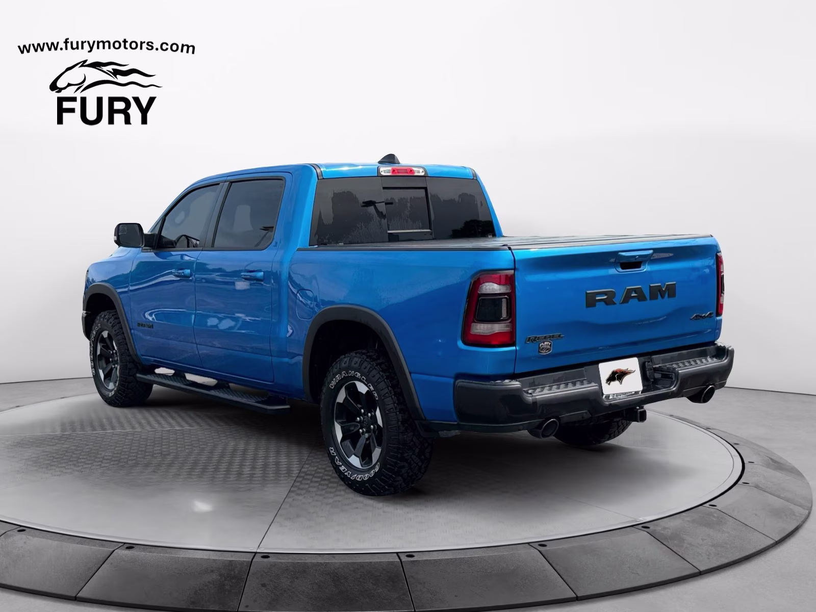 2022 Hydro Blue Pearlcoat Ram 1500 Rebel 4X4 Truck