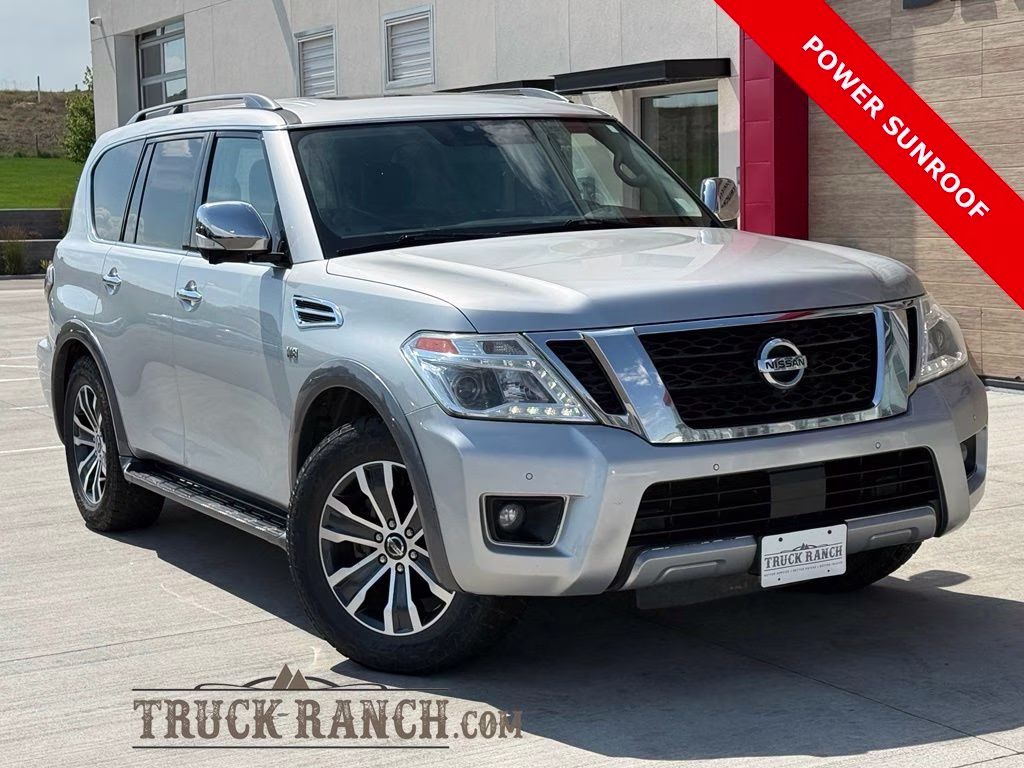 2020 Brilliant Silver Metallic Nissan Armada SL 4X4 SUV