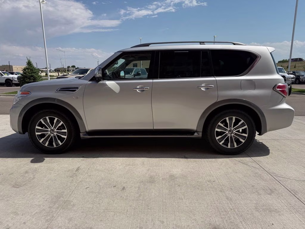 2020 Brilliant Silver Metallic Nissan Armada SL 4X4 SUV