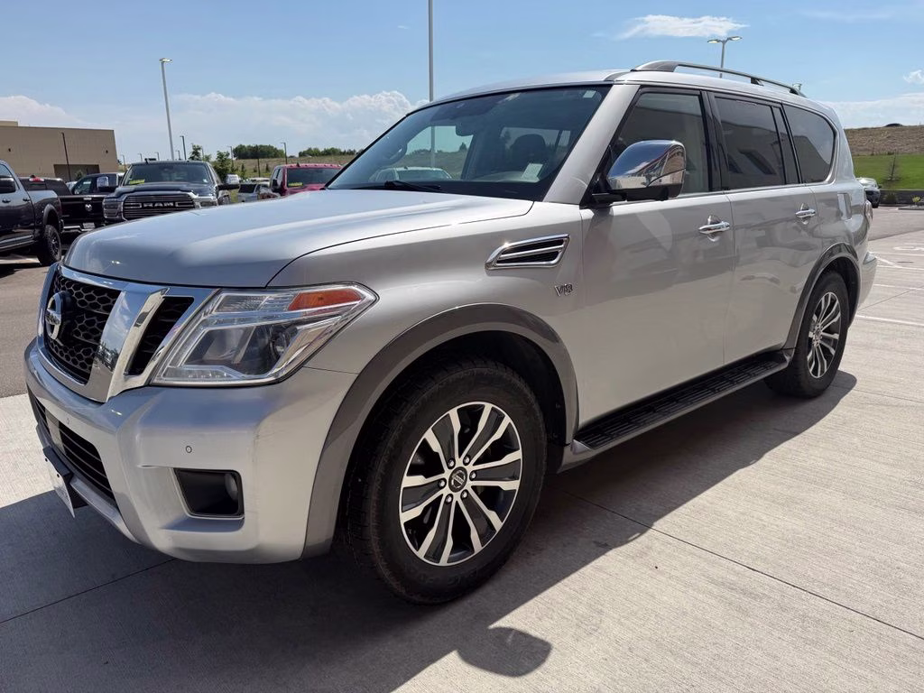 2020 Brilliant Silver Metallic Nissan Armada SL 4X4 SUV