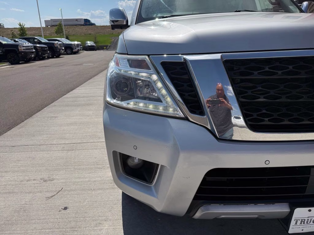 2020 Brilliant Silver Metallic Nissan Armada SL 4X4 SUV