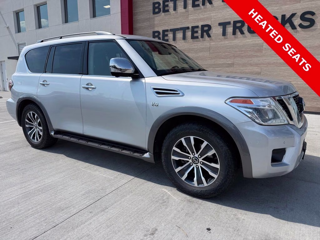 2020 Brilliant Silver Metallic Nissan Armada SL 4X4 SUV