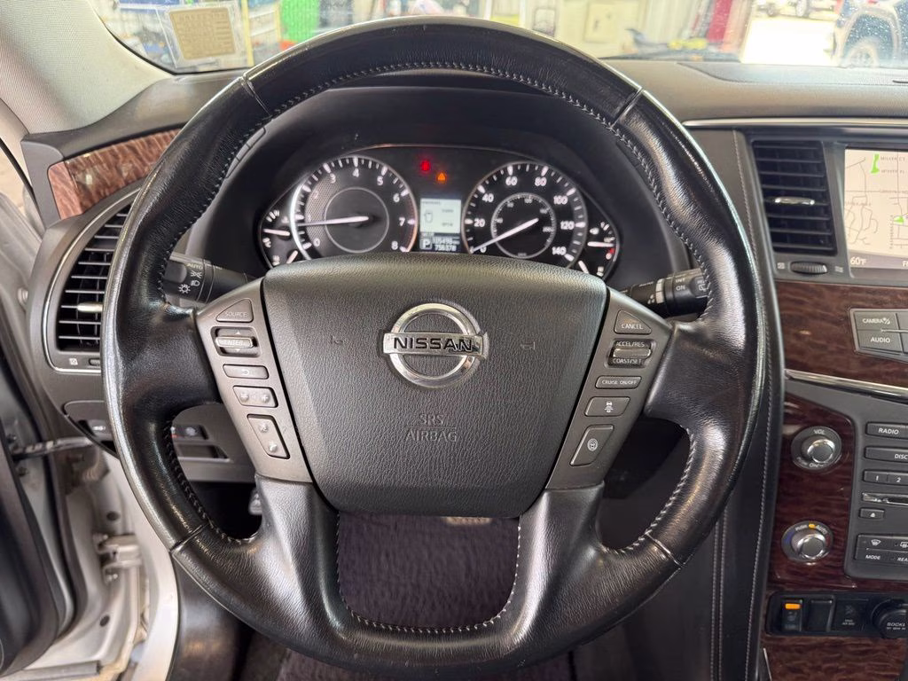 2020 Brilliant Silver Metallic Nissan Armada SL 4X4 SUV