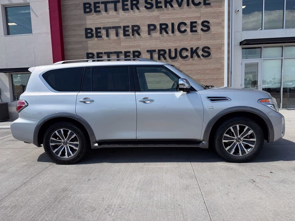 2020 Brilliant Silver Metallic Nissan Armada SL 4X4 SUV