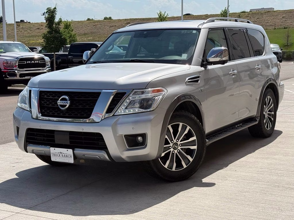 2020 Brilliant Silver Metallic Nissan Armada SL 4X4 SUV