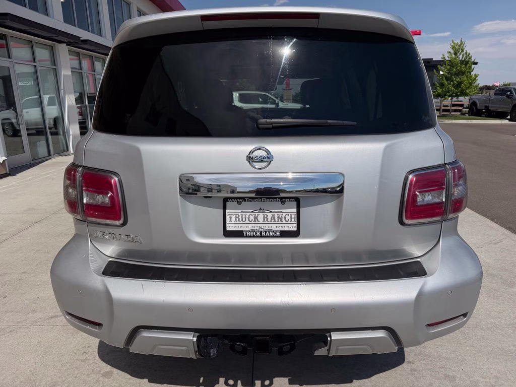 2020 Brilliant Silver Metallic Nissan Armada SL 4X4 SUV