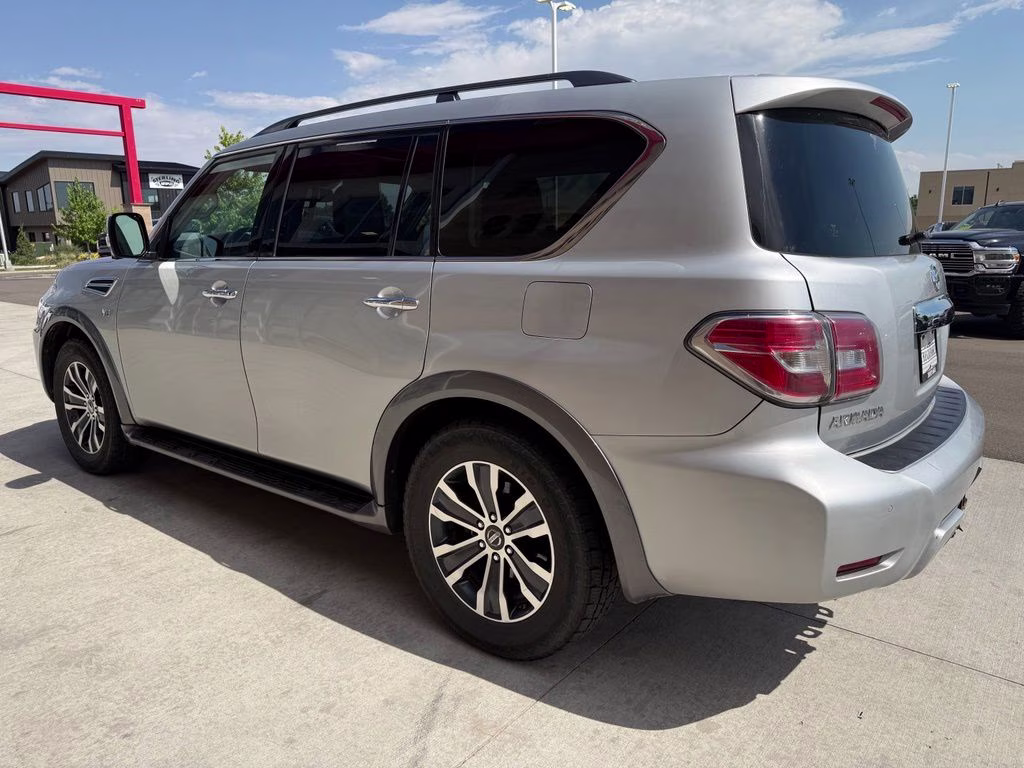 2020 Brilliant Silver Metallic Nissan Armada SL 4X4 SUV