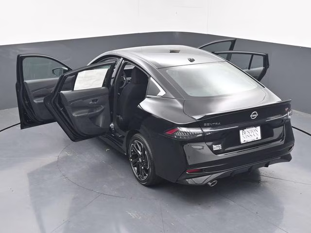 2026 Super Black Nissan Sentra SR FWD Sedan