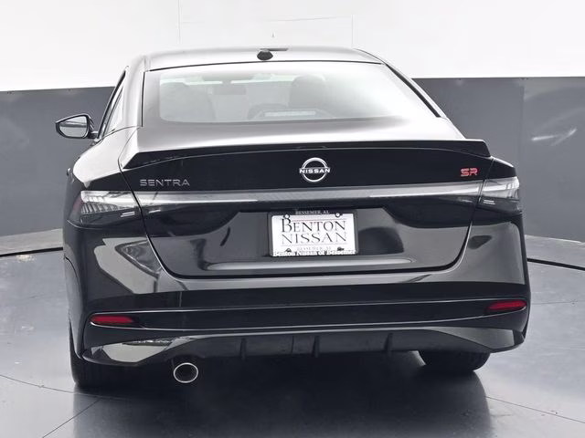 2026 Super Black Nissan Sentra SR FWD Sedan