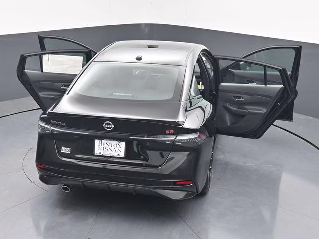 2026 Super Black Nissan Sentra SR FWD Sedan