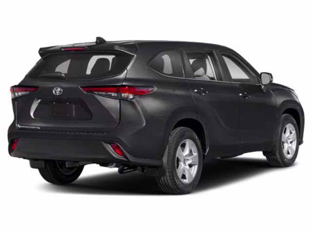 2023 Midnight Black Metallic Toyota Highlander LE FWD SUV