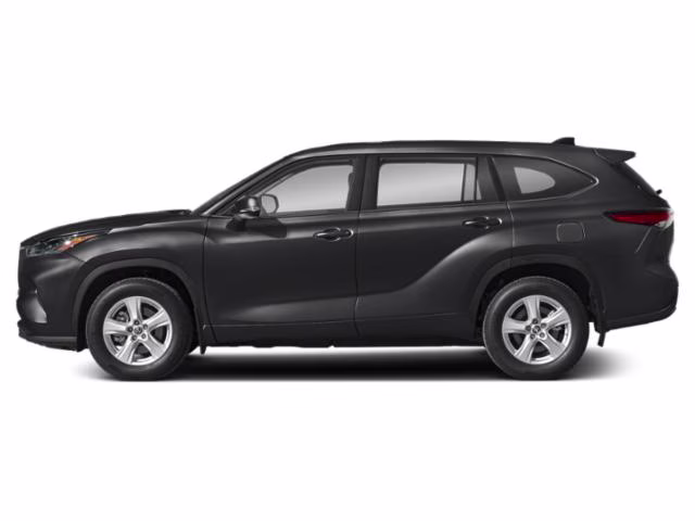 2023 Midnight Black Metallic Toyota Highlander LE FWD SUV