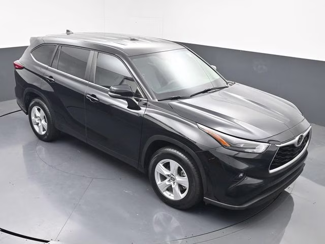 2023 Midnight Black Metallic Toyota Highlander LE FWD SUV