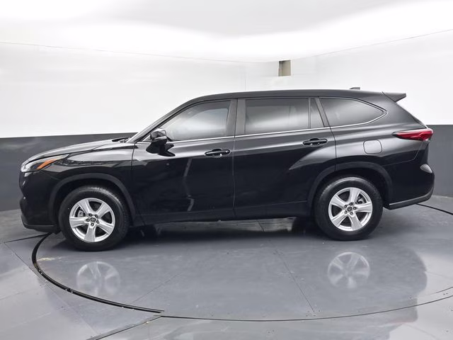 2023 Midnight Black Metallic Toyota Highlander LE FWD SUV