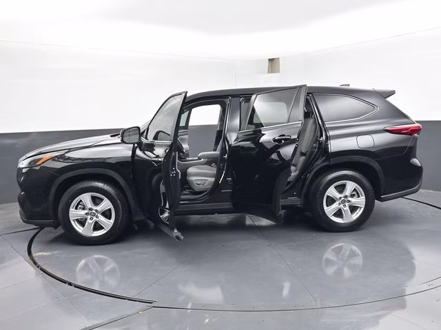2023 Midnight Black Metallic Toyota Highlander LE FWD SUV