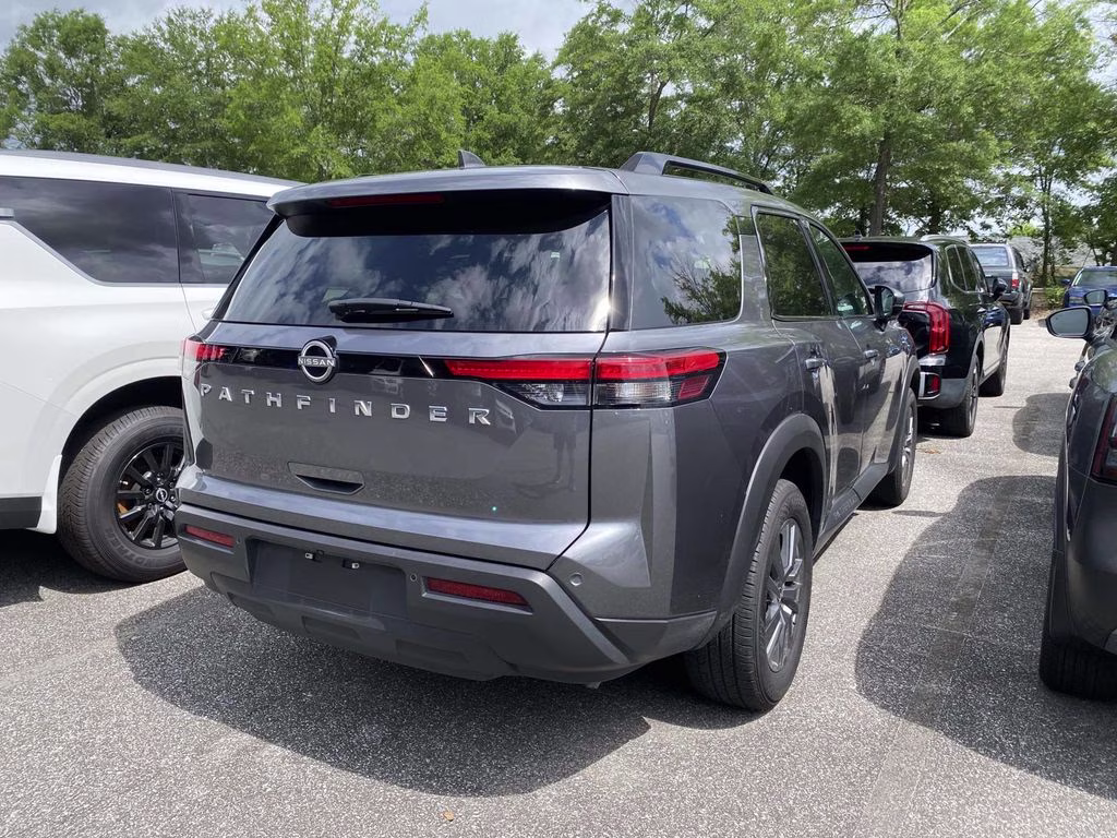 2025 Gun Metallic Nissan Pathfinder SV FWD SUV