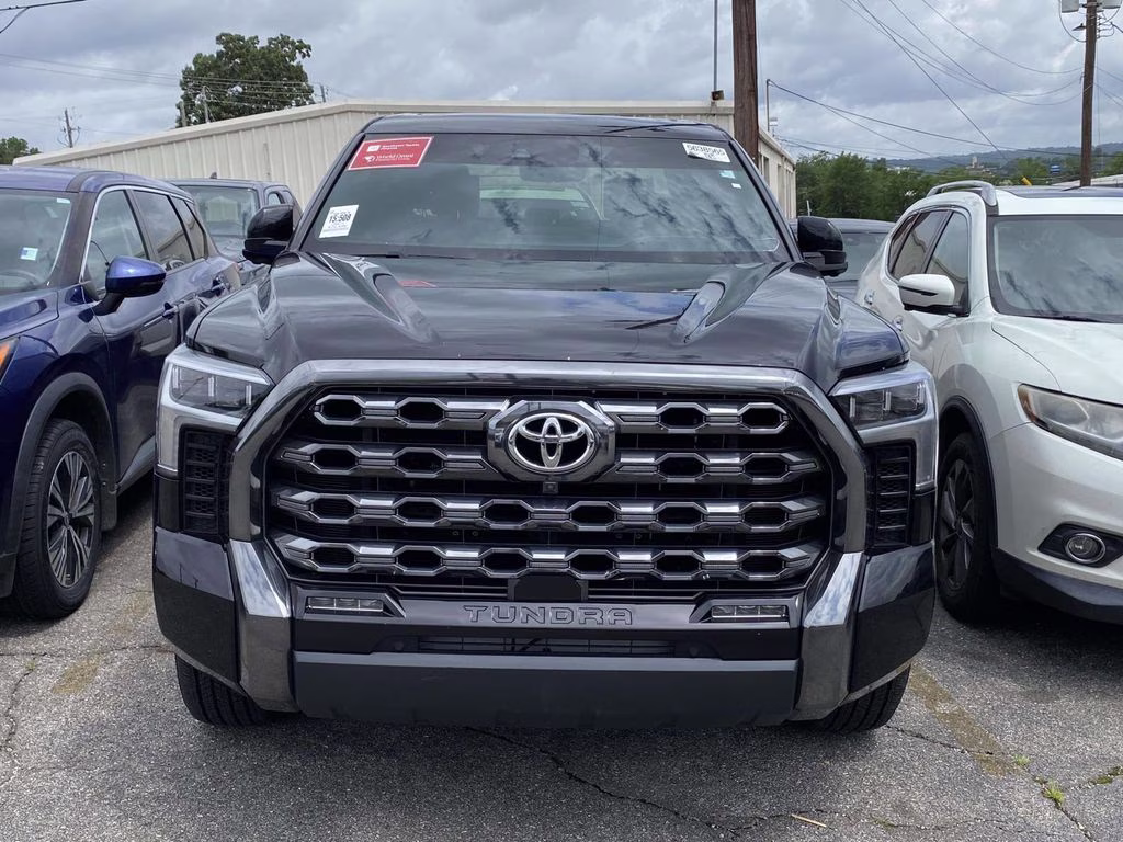 2023 Midnight Black Metallic Toyota Tundra Platinum 4X4 Truck