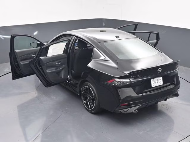 2026 Super Black Nissan Sentra SR FWD Sedan