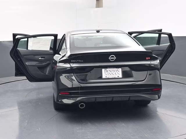 2026 Super Black Nissan Sentra SR FWD Sedan