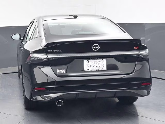 2026 Super Black Nissan Sentra SR FWD Sedan